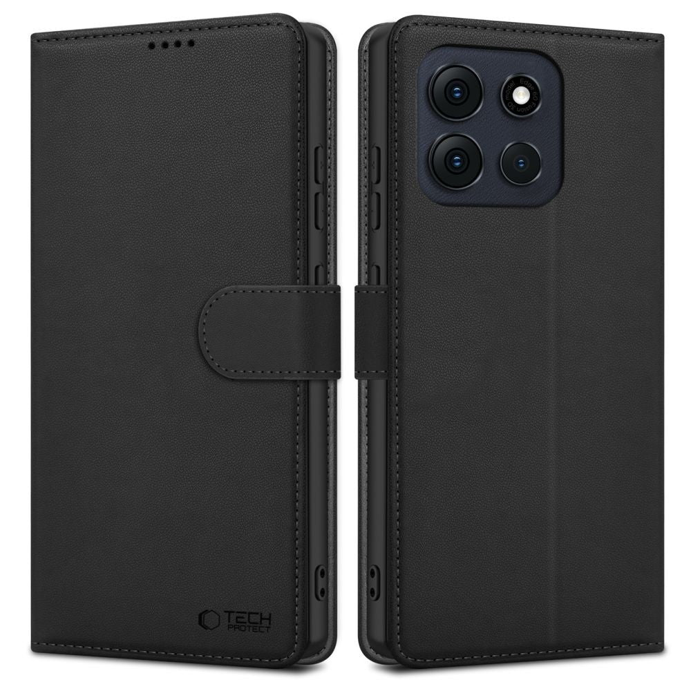 Wallet Θήκη Tech-Protect για Motorola Moto G56 5G Μαύρο | www.lightgear.gr