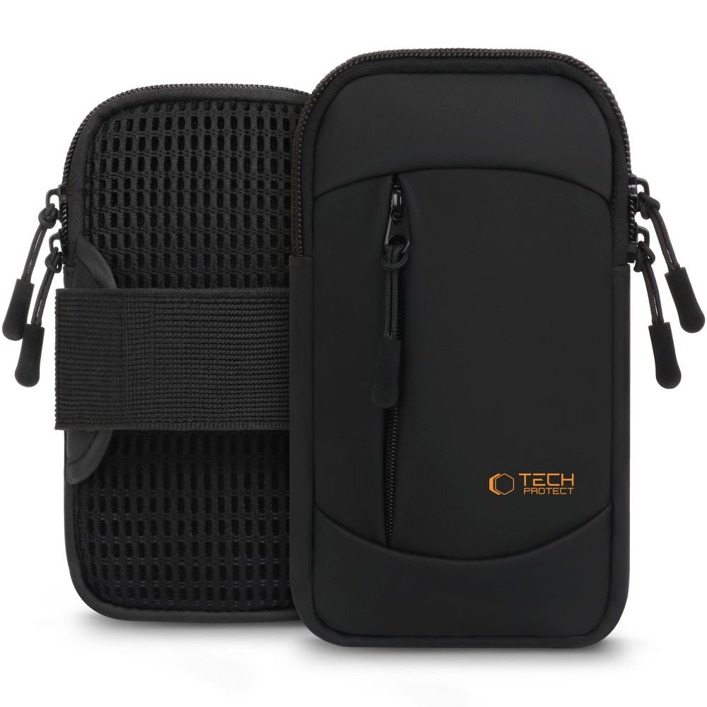 Universal Sport Armband Tech-Protect M6 Μαύρο και Πορτοκαλί | www.lightgear.gr
