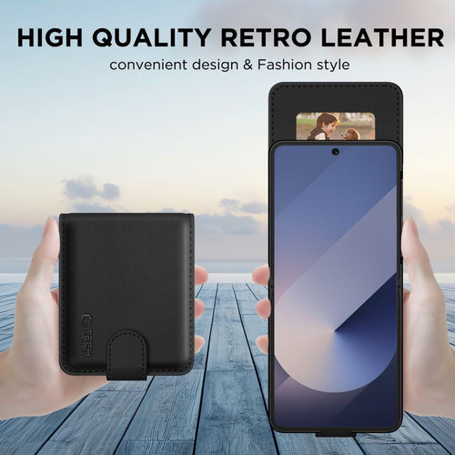 Wallet Θήκη Tech-Protect για Samsung Galaxy Z Flip 6 / 7 FE Μαύρο | www.lightgear.gr