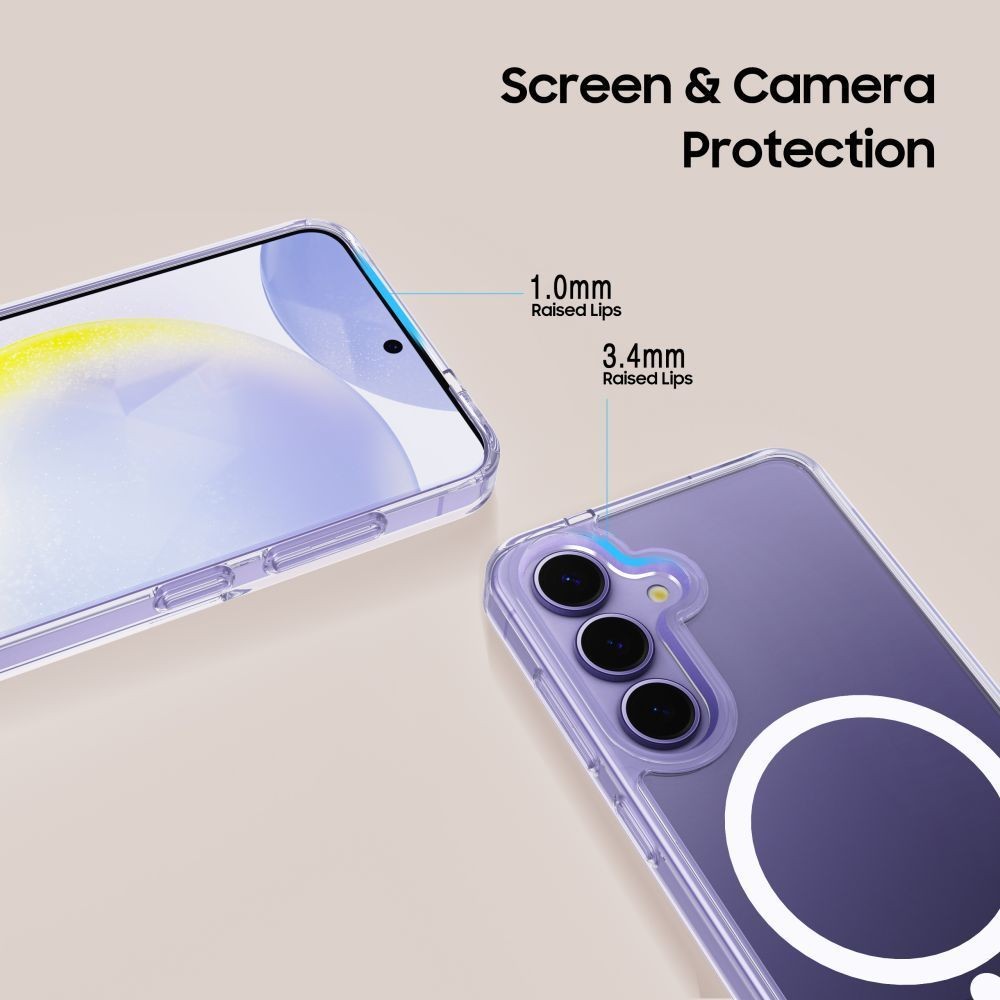 FlexAir Hybrid MagSafe Θήκη Tech-Protect για Samsung Galaxy A17 4G / 5G Διάφανο | www.lightgear.gr