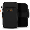 Universal Sport Armband Θήκη Tech-Protect M7 Μαύρο και Πορτοκαλί | www.lightgear.gr