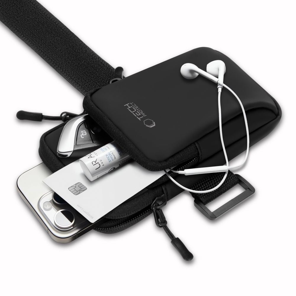 Universal Sport Armband Θήκη Tech-Protect M7 Μαύρο | www.lightgear.gr