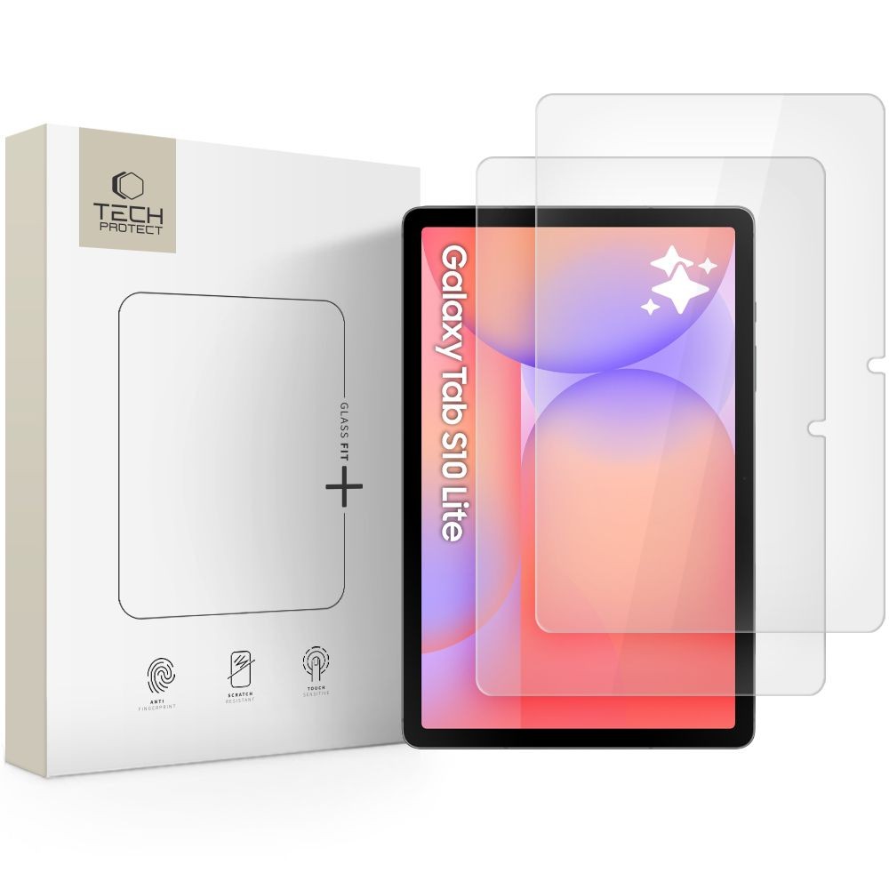 Tempered Glass Tech-Protect Glass Fit+ για Samsung Galaxy Tab S10 Lite 10.9 X400 / X406B Διάφανο 2τεμ | www.lightgear.gr