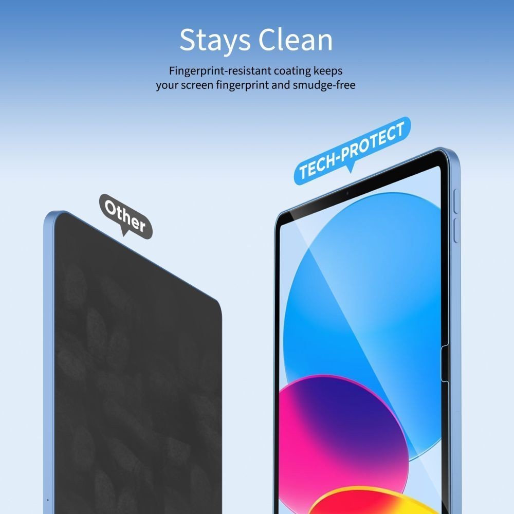 Tempered Glass Tech-Protect Glass Fit+ για Samsung Galaxy Tab S10 Lite 10.9 X400 / X406B Διάφανο 2τεμ | www.lightgear.gr