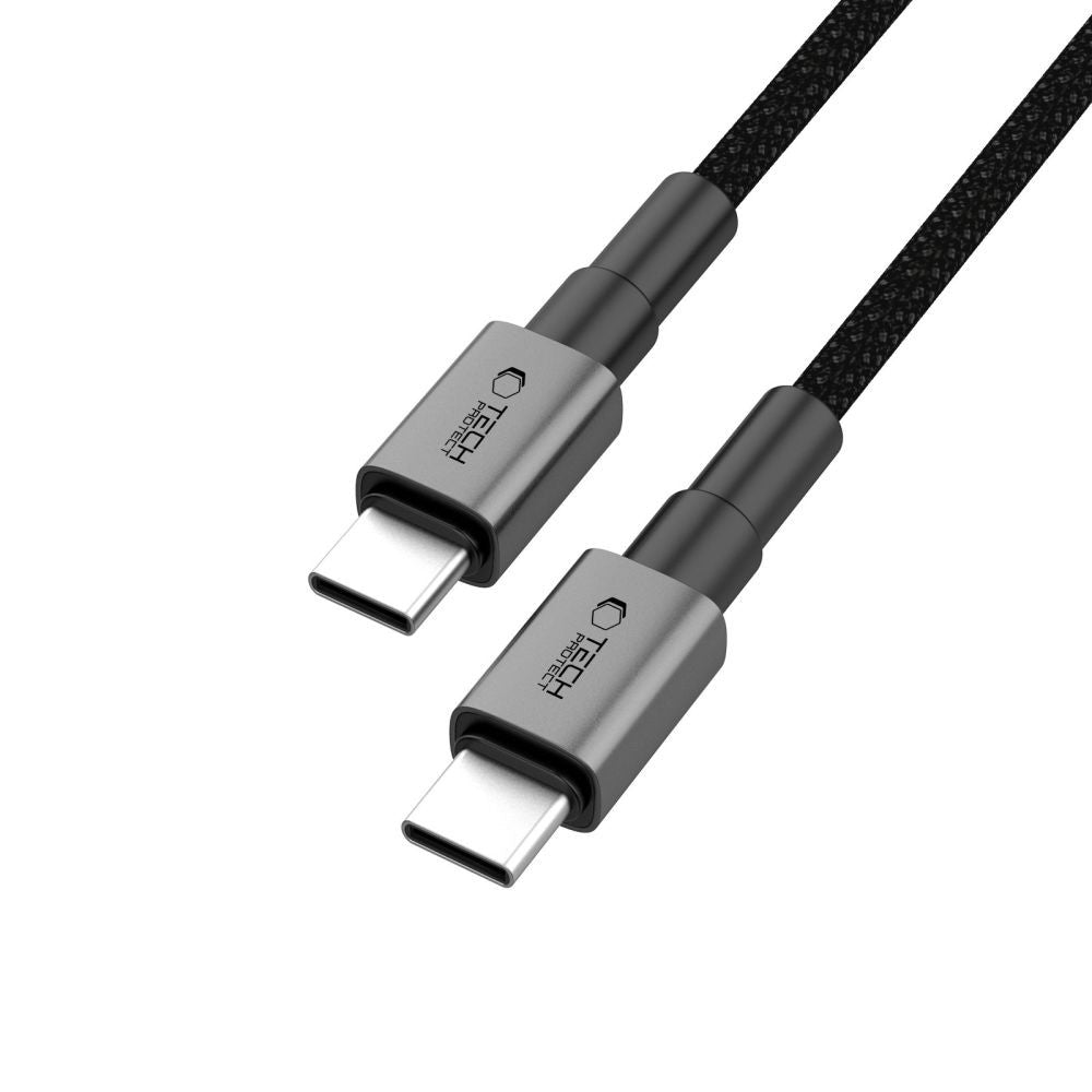 USB-C PD Καλώδιο Tech-Protect Ultraboost DNA MagTwist 100W / 5A 200cm Γκρι | www.lightgear.gr