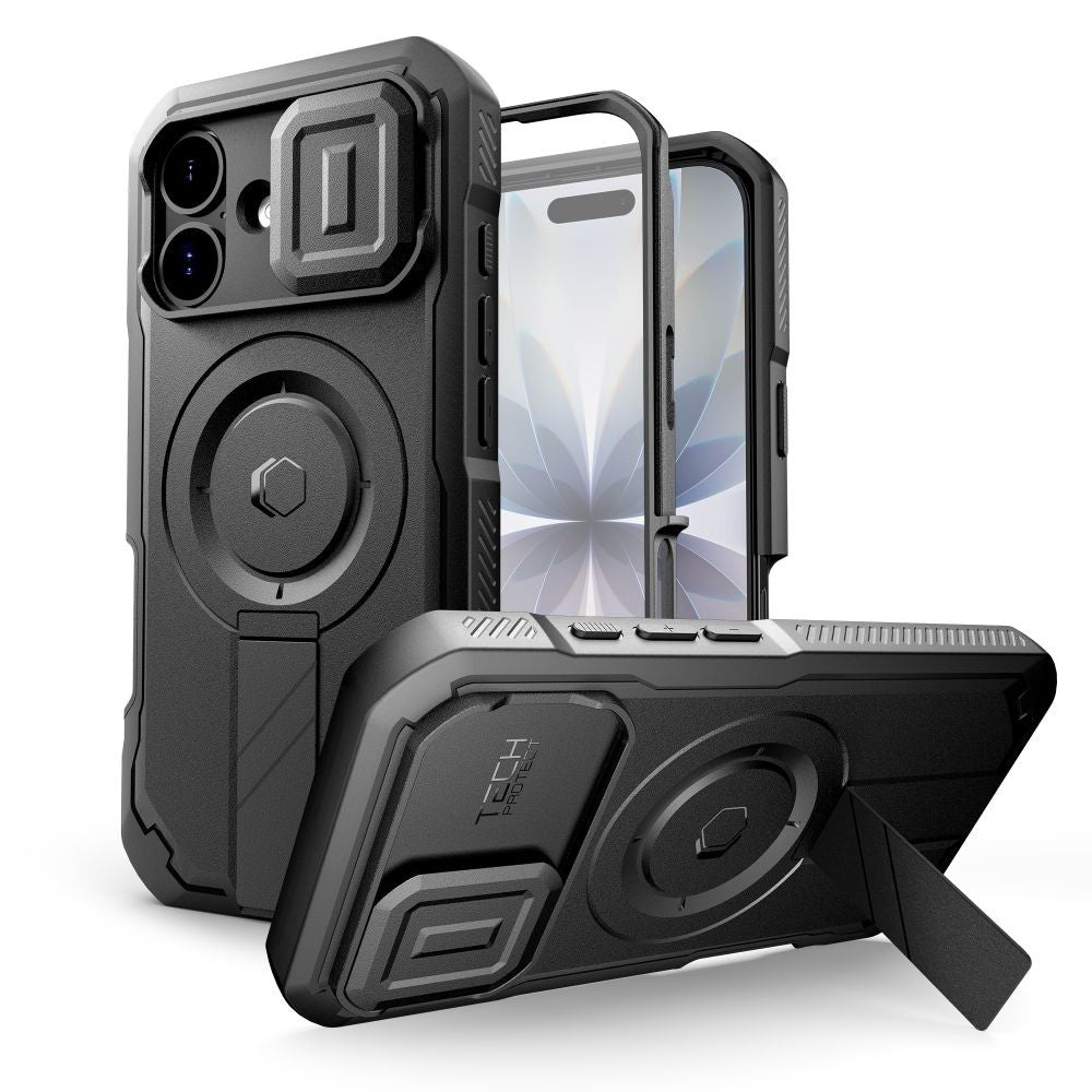 Θήκη Kevlar MagSafe Tech-Protect για iPhone 17 Μαύρο | www.lightgear.gr