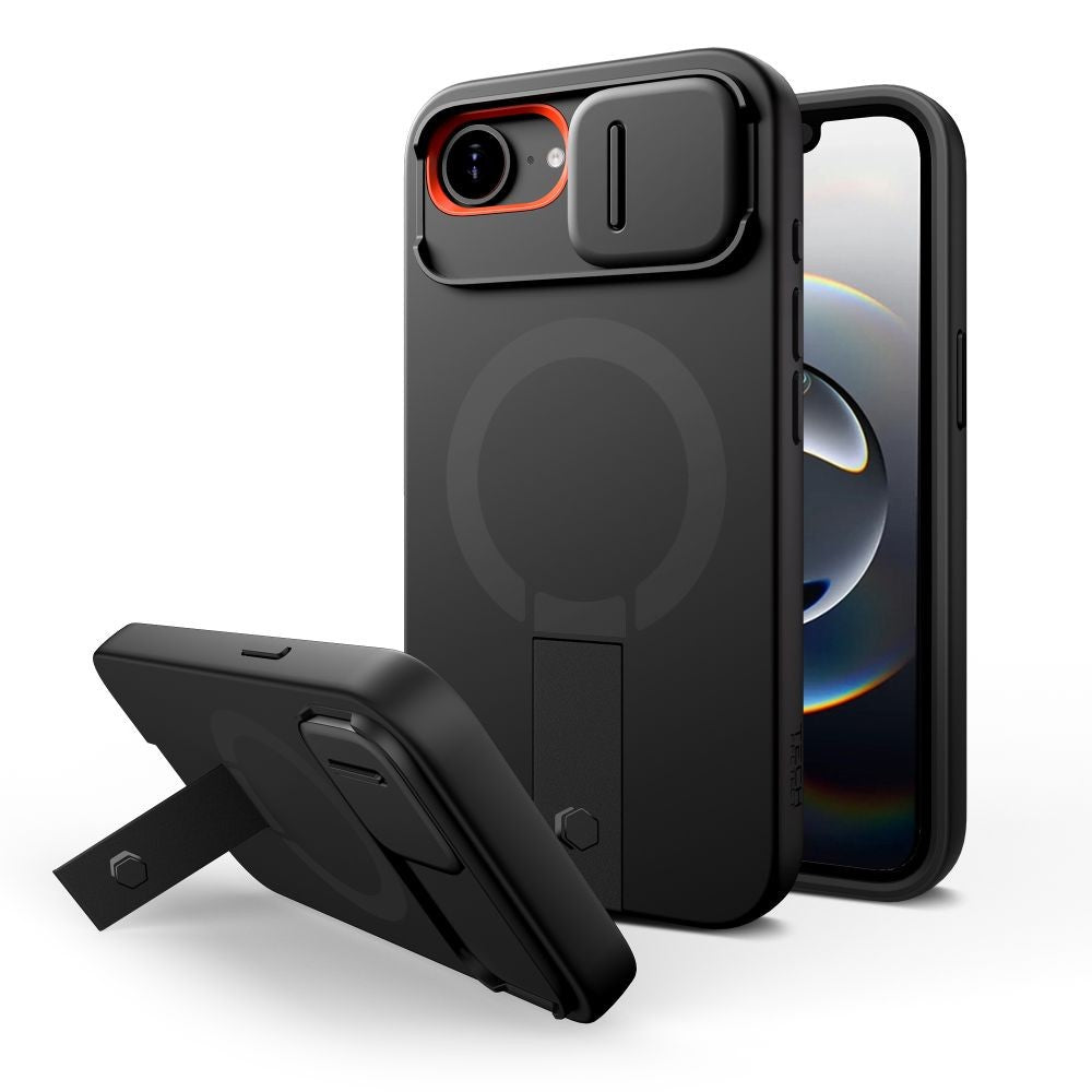 Kevlar Aura MagSafe Θήκη Tech-Protect για iPhone 16e Μαύρο | www.lightgear.gr