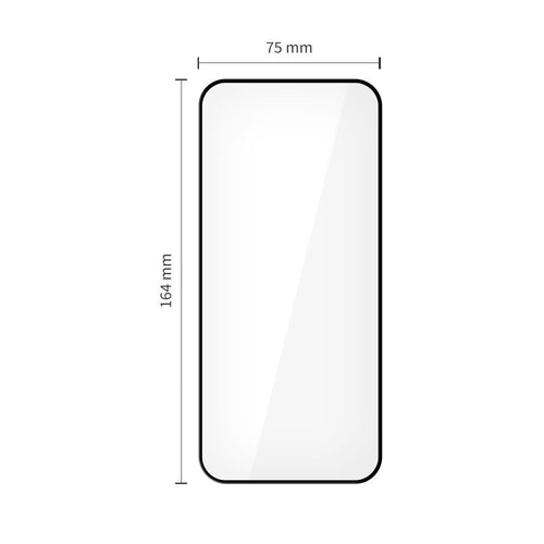 Tempered Glass Tech-Protect Glass Fit+ για Xiaomi Redmi 15 4G / 5G Μαύρο 2τεμ | www.lightgear.gr