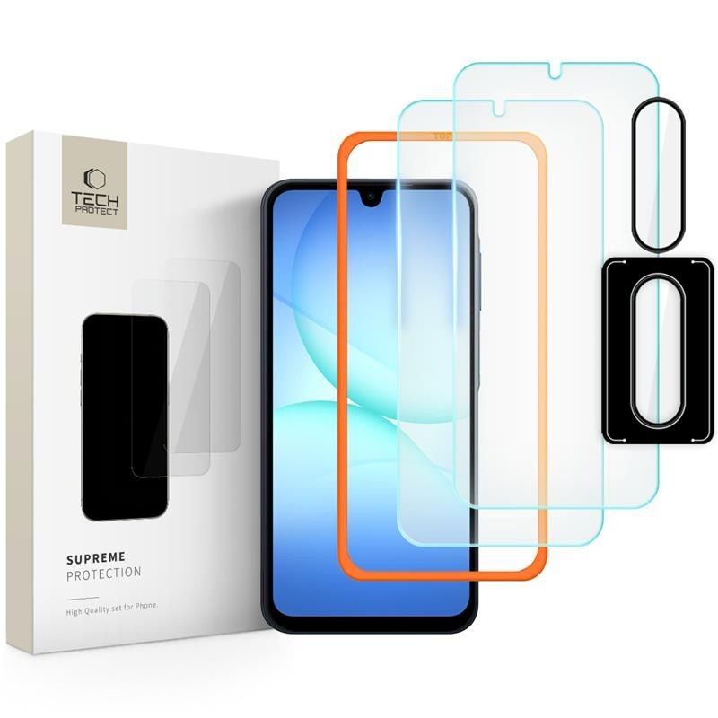 Tempered Glass Tech-Protect Supreme Easy 3-Pack για Samsung Galaxy A17 4G / 5G 3τεμ | www.lightgear.gr