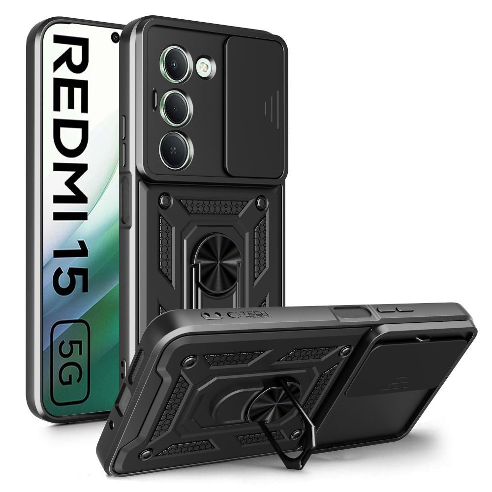 Θήκη Tech-Protect CamShield Pro για Xiaomi Redmi 15 4G / 5G Μαύρο | www.lightgear.gr