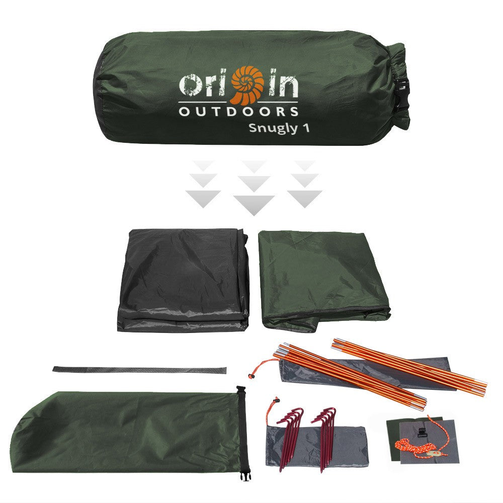 Σκηνή Origin Outdoors Snugly 1 | www.lightgear.gr