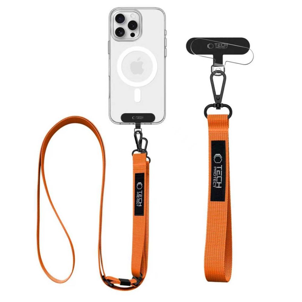 Rope Crossbody Leash Tech-Protect C6S Πορτοκαλί | www.lightgear.gr