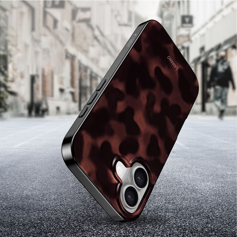 Θήκη Tech-Protect Lamano MagSafe για iPhone 16 Μαύρο Κόκκινο | www.lightgear.gr