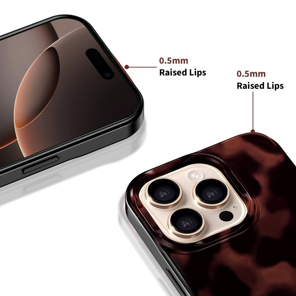 Θήκη Tech-Protect Lamano MagSafe για iPhone 16 Pro Max Μαύρο Κόκκινο | www.lightgear.gr
