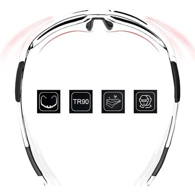 Γυαλιά Ποδηλασίας Rockbros Photochromic UV400 Waved | www.lightgear.gr