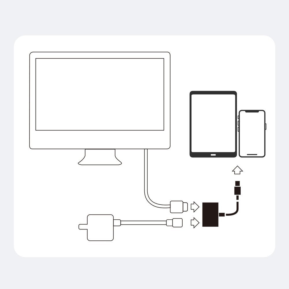 Adapter Joyroom S-H141 Lightning (Male) σε HDMI FullHD 1080p 60Hz (Female) / Lightning (Female) Λευκό | www.lightgear.gr