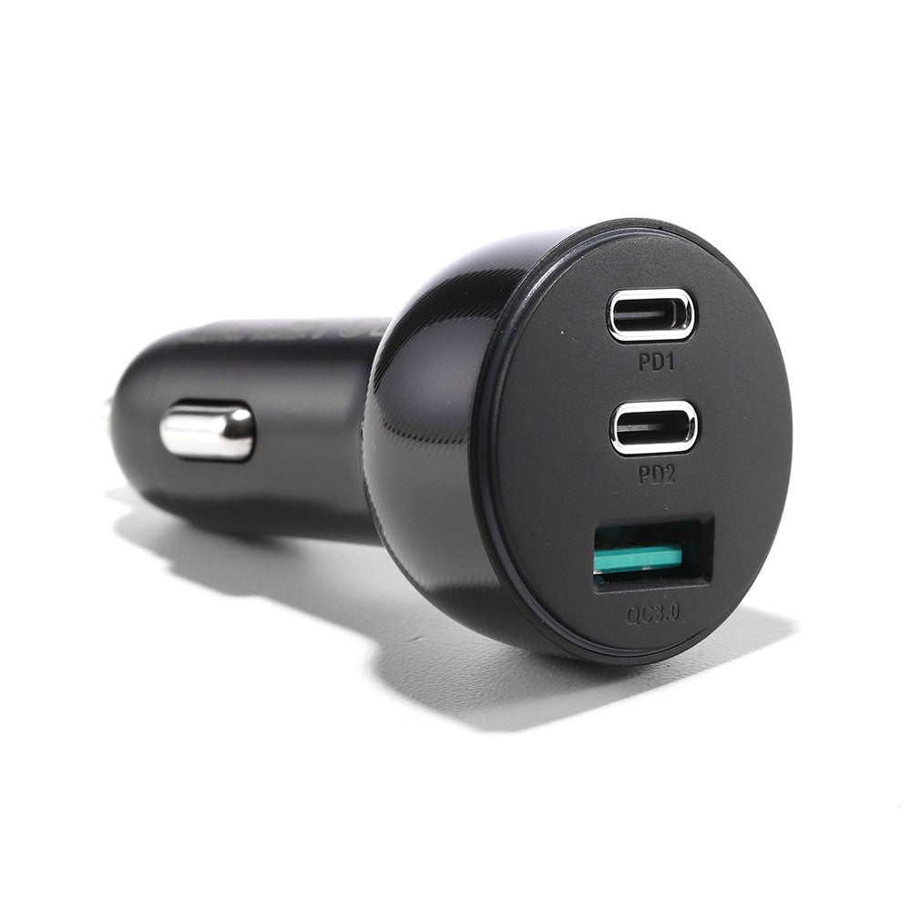 Φορτιστής Αυτοκινήτου Joyroom 70W με 3 Θύρες USB, 2 x USB-C Μαύρο (JR-CL26) | www.lightgear.gr