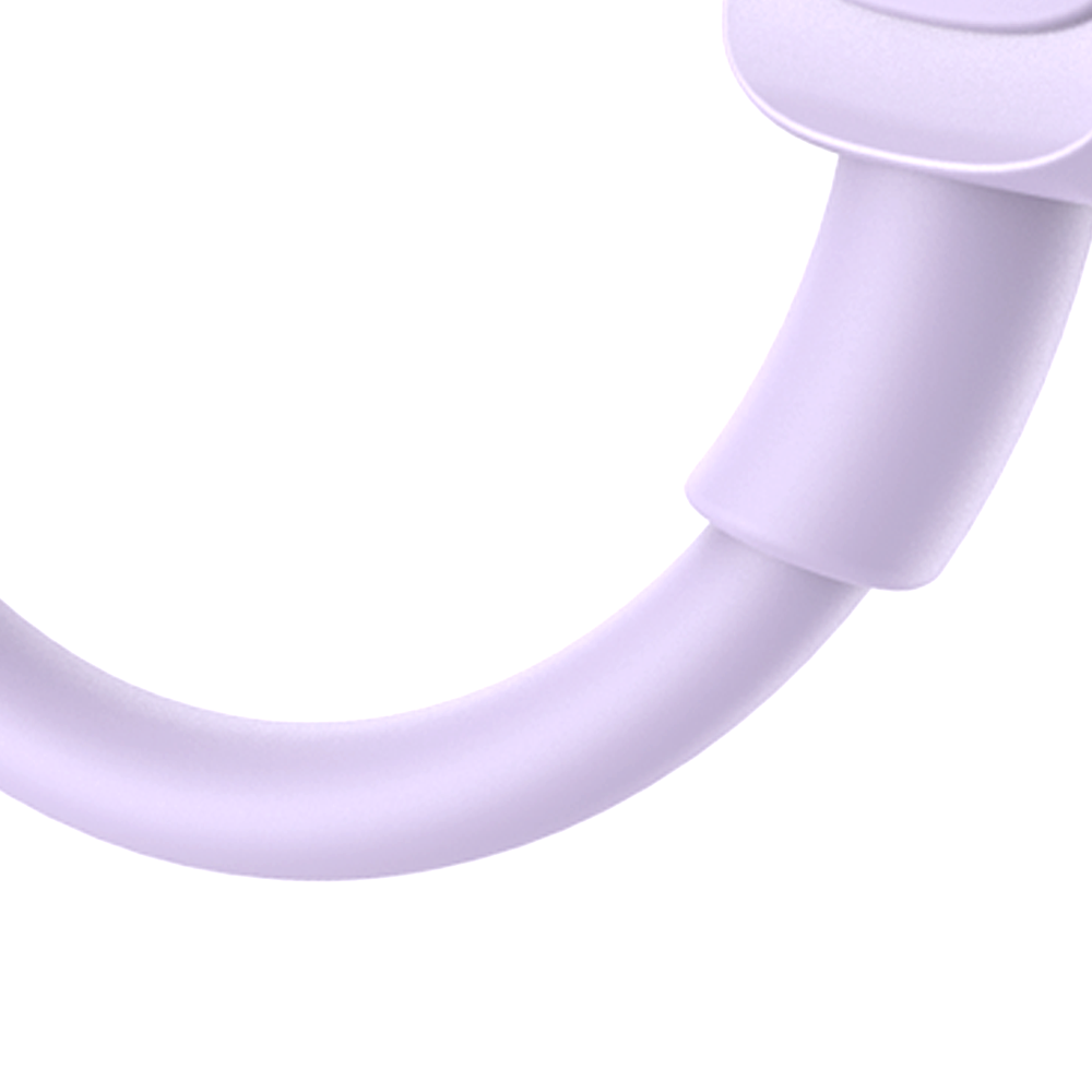 Καλώδιο USB-C / USB-C 100W Joyroom Multi-Color Series A14 1.2m Μωβ | www.lightgear.gr