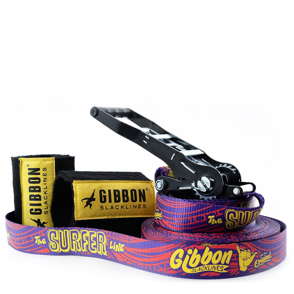 Ιμάντας Ισορροπίας Slackline Gibbon Surferline Treewear Σετ | www.lightgear.gr