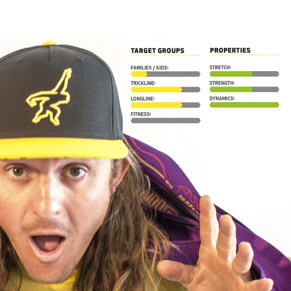 Ιμάντας Ισορροπίας Slackline Gibbon Surferline Treewear Σετ | www.lightgear.gr