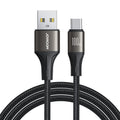 Καλώδιο Joyroom Light-Speed Series S-A25 USB-A / USB-C 100W 1.2m Μαύρο | www.lightgear.gr