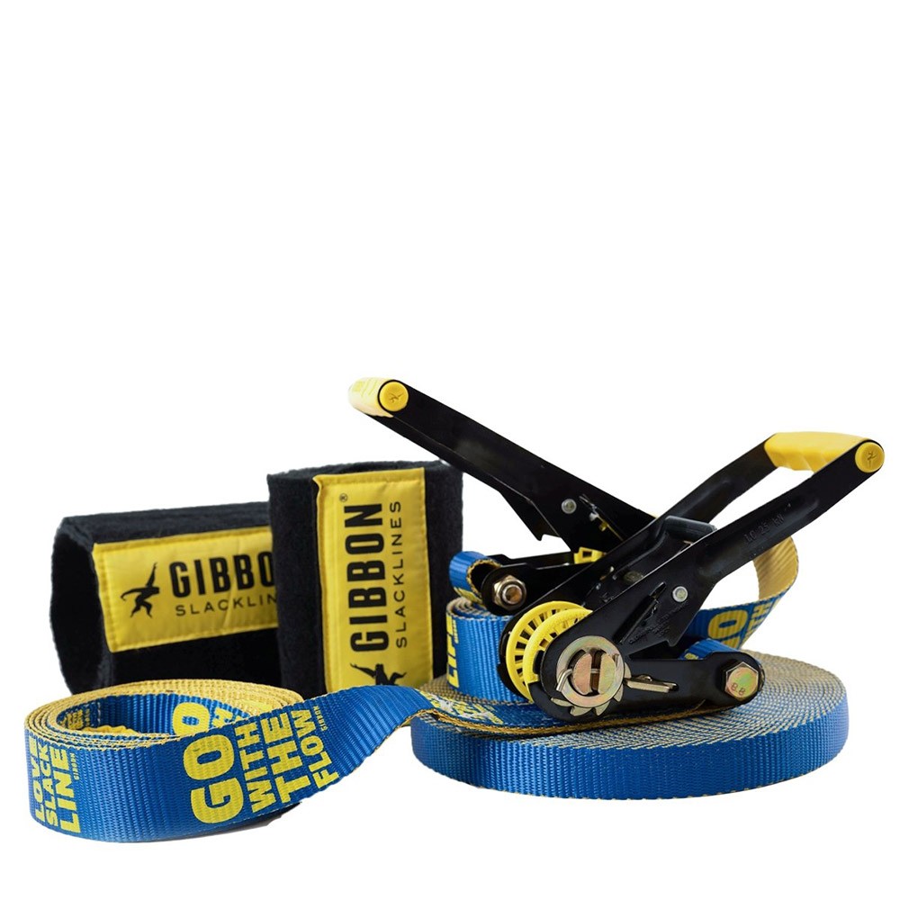 Ιμάντας Ισορροπίας Slackline Gibbon Flowline Treewear Σετ | www.lightgear.gr