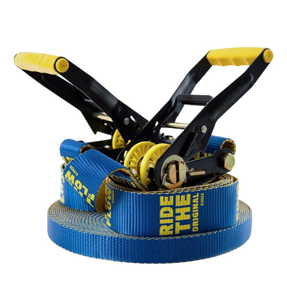 Ιμάντας Ισορροπίας Slackline Gibbon Flowline Treewear Σετ | www.lightgear.gr