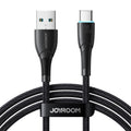 Καλώδιο Joyroom Starry Series SA32-AC6 100W USB-A / USB-C 1m Μαύρο | www.lightgear.gr