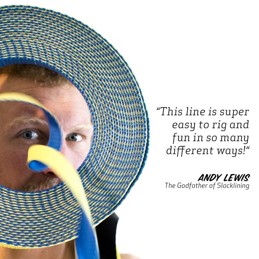Ιμάντας Ισορροπίας Slackline Gibbon Flowline Treewear Σετ | www.lightgear.gr