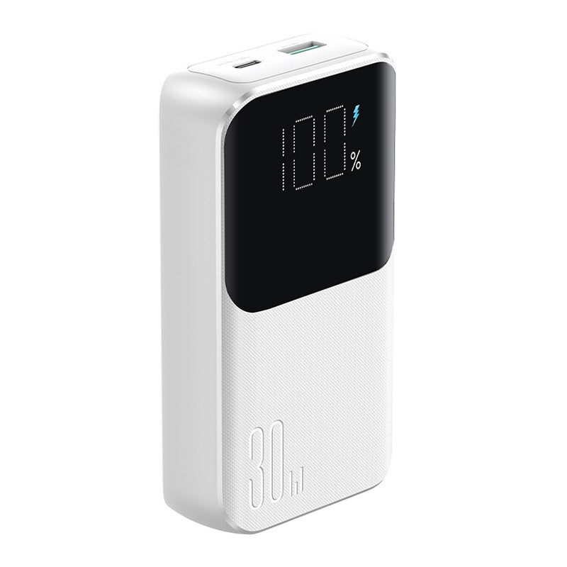 Mini Power Bank Joyroom JR-PBC06 30W 10000mAh με Ενσωματωμένα Καλώδια Λευκό | www.lightgear.gr