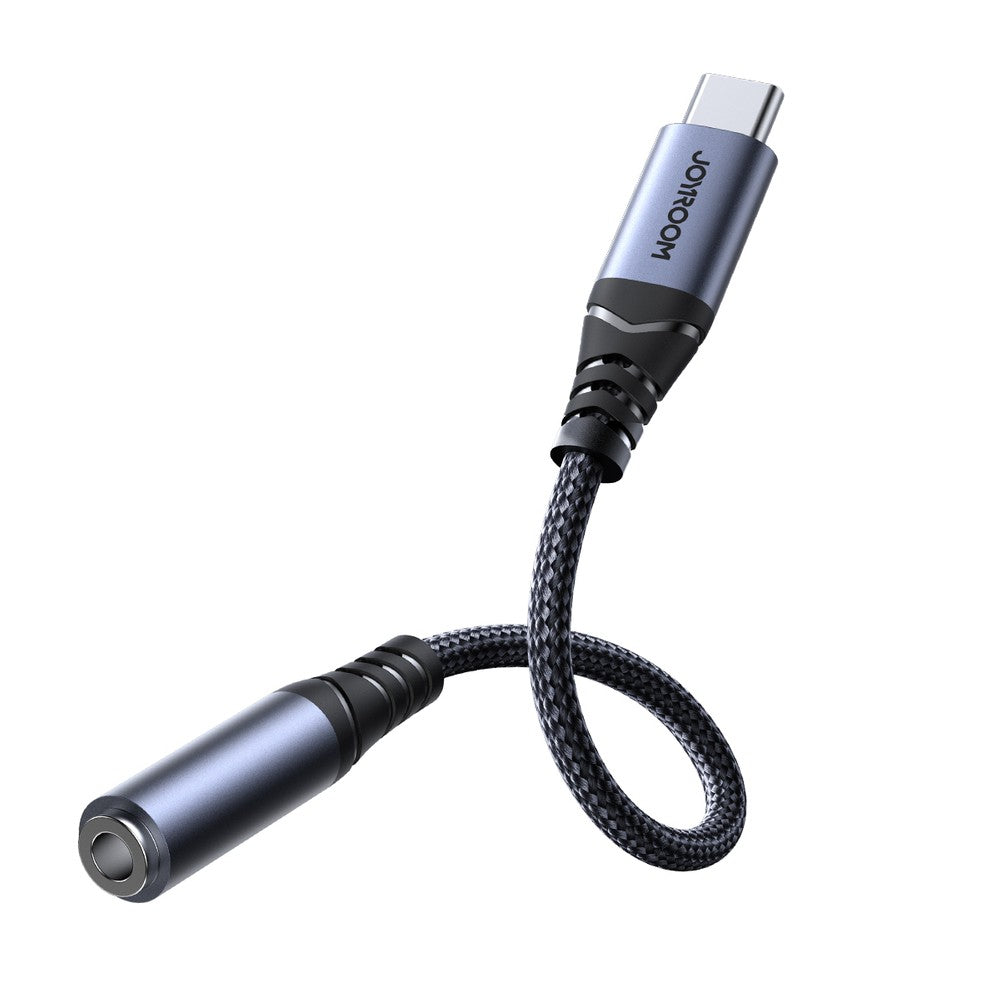 USB-C DAC Adapter Joyroom SY-C01 σε 3.5mm Mini Jack Μαύρο | www.lightgear.gr