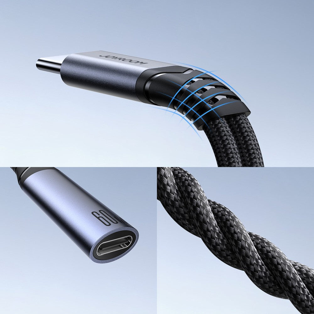 USB-C σε 2x USB-C 2in1 DAC Adapter Joyroom SY-C03 Μαύρο | www.lightgear.gr