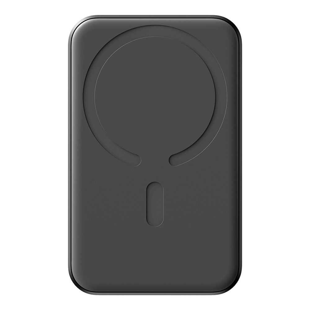 Powerbank Joyroom JR-W020 Mini 5000mAh USB-A USB-C Inductive 20W Μαύρο + Καλώδιο USB-C / USB-C | www.lightgear.gr