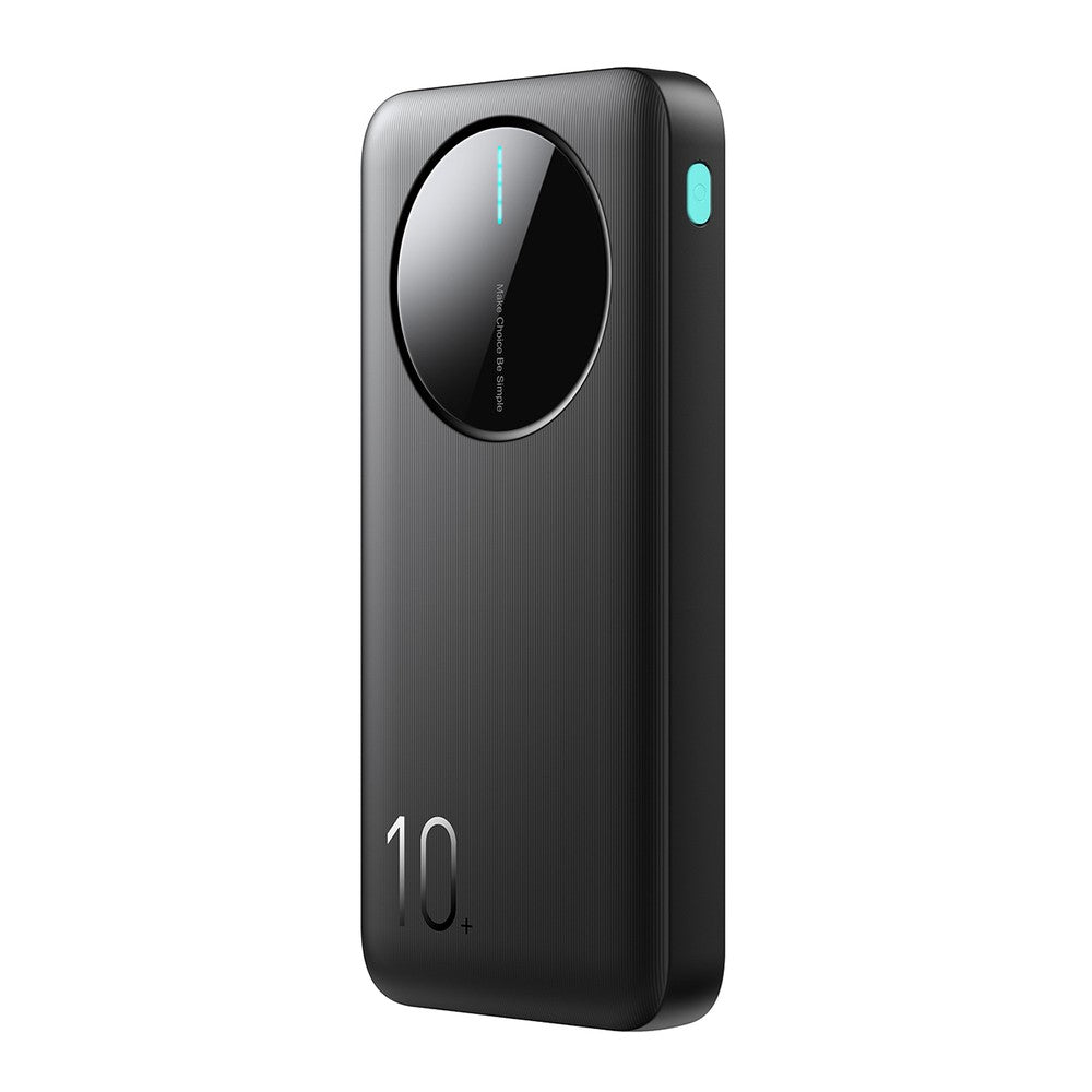 Powerbank Joyroom JR-PBF12 10000mAh 2.4A 2x USB-A 1x USB-C Μαύρο | www.lightgear.gr