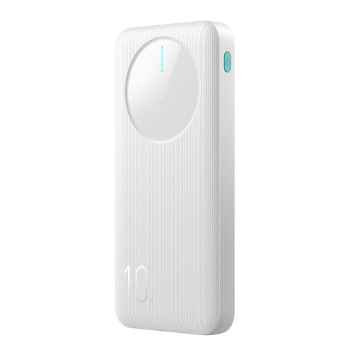 Powerbank Joyroom JR-PBF12 10000mAh 2.4A 2x USB-A 1x USB-C Λευκό | www.lightgear.gr