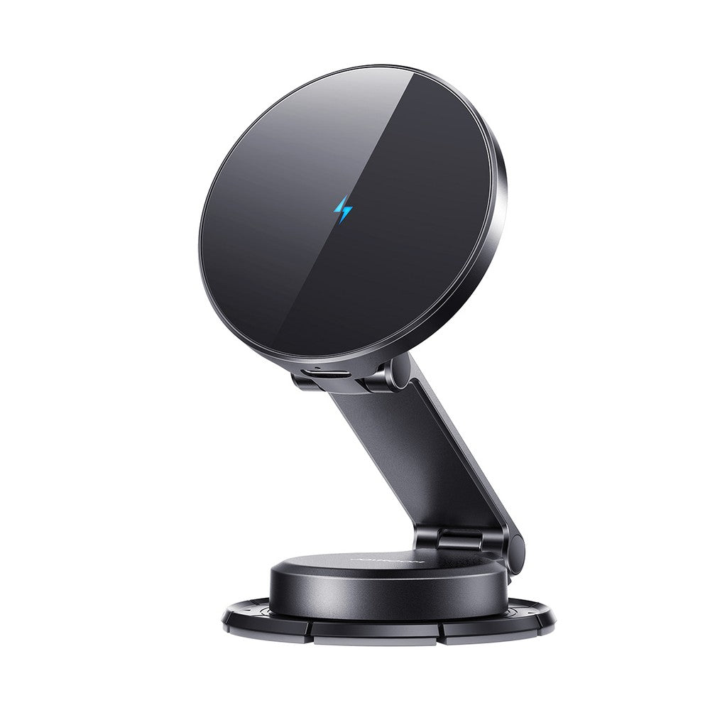 Magnetic Holder Joyroom JR-ZS408 με 15W Inductive Charger για Αυτοκίνητο Μαύρο | www.lightgear.gr