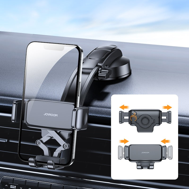 Βάση Αυτοκινήτου Joyroom Mechanical Cockpit Μαύρη (JR-ZS283) | www.lightgear.gr