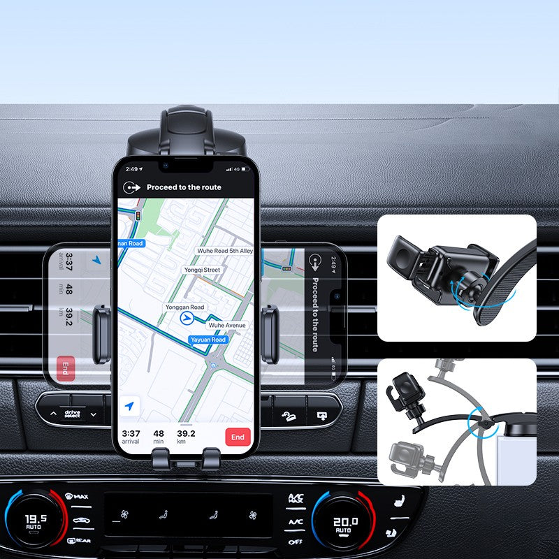 Βάση Αυτοκινήτου Joyroom Mechanical Cockpit Μαύρη (JR-ZS283) | www.lightgear.gr