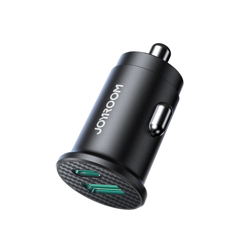 Mini Φορτιστής Αυτοκινήτου Joyroom JR-CCN16 15W Μαύρο | www.lightgear.gr