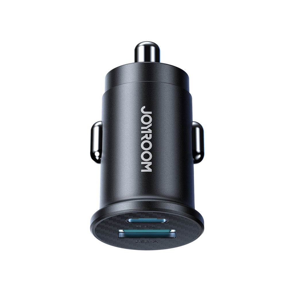 Mini Φορτιστής Αυτοκινήτου Joyroom JR-CCN16 15W Μαύρο | www.lightgear.gr