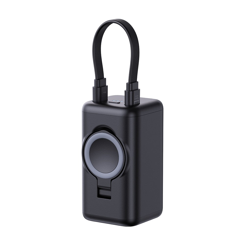 Wireless Power Bank Joyroom JR-W13 5000mAh για Apple Watch + USB-C & Lightning Μαύρο | www.lightgear.gr