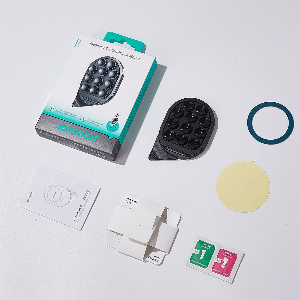 Smartphone Holder Joyroom JR-ZS418 με Stand και Suction Cups με MagSafe Μαύρο | www.lightgear.gr
