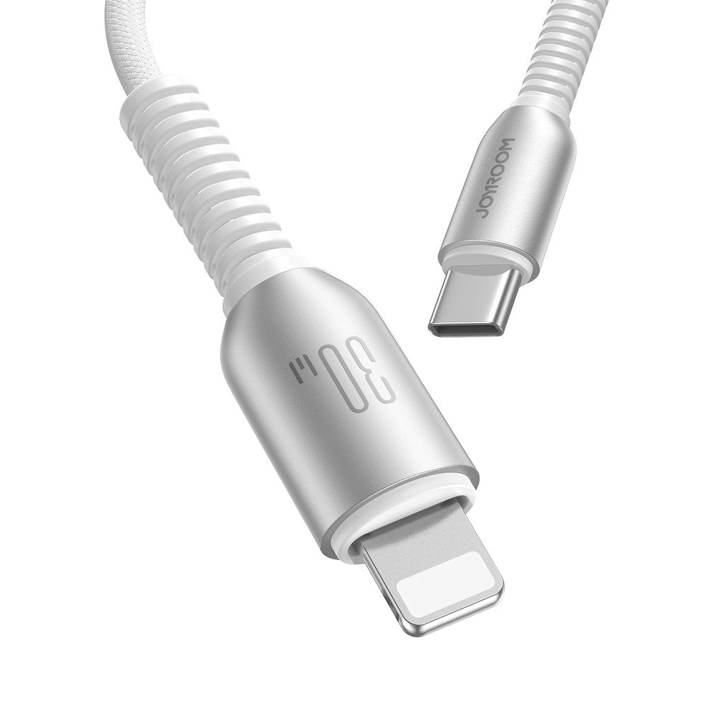 Καλώδιο USB-C - Lightning Joyroom S-A51 Cutting-Edge Series 30W 1.2m Ανοιχτό Γκρι | www.lightgear.gr
