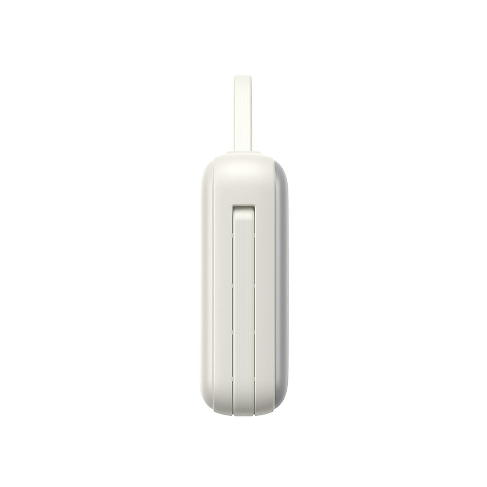 Powerbank Joyroom JR-PBF27 10000mAh 22.5W με Ενσωματωμένα Καλώδια USB-C και Lightning Λευκό | www.lightgear.gr