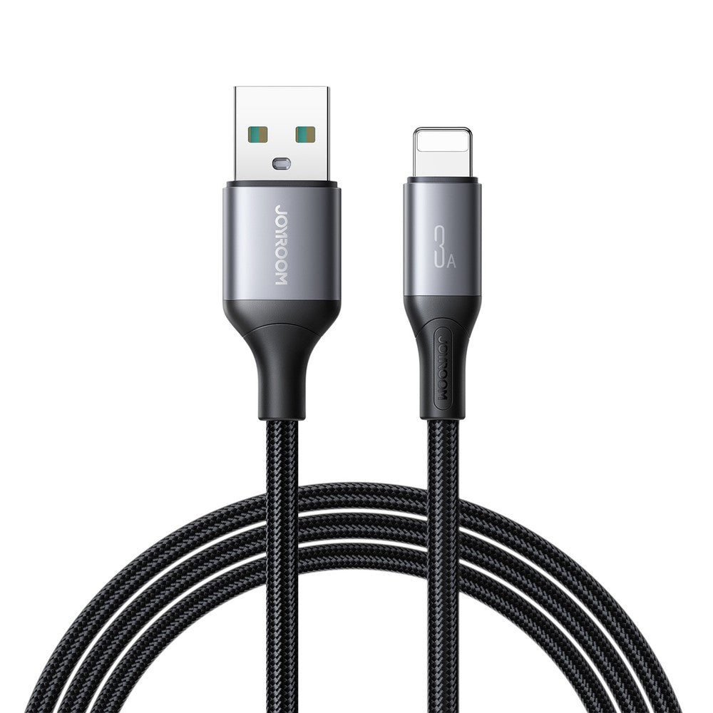 Καλώδιο Joyroom S-A28 Flash Series 3A USB-A - Lightning 1m Μαύρο | www.lightgear.gr
