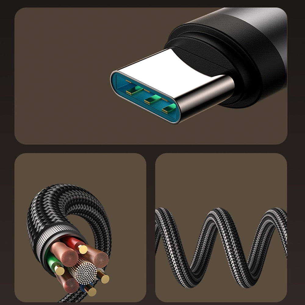 Καλώδιο Joyroom S-A56 EnjoyX Series 90° USB-C - Lightning 30W 1.2m Μαύρο | www.lightgear.gr
