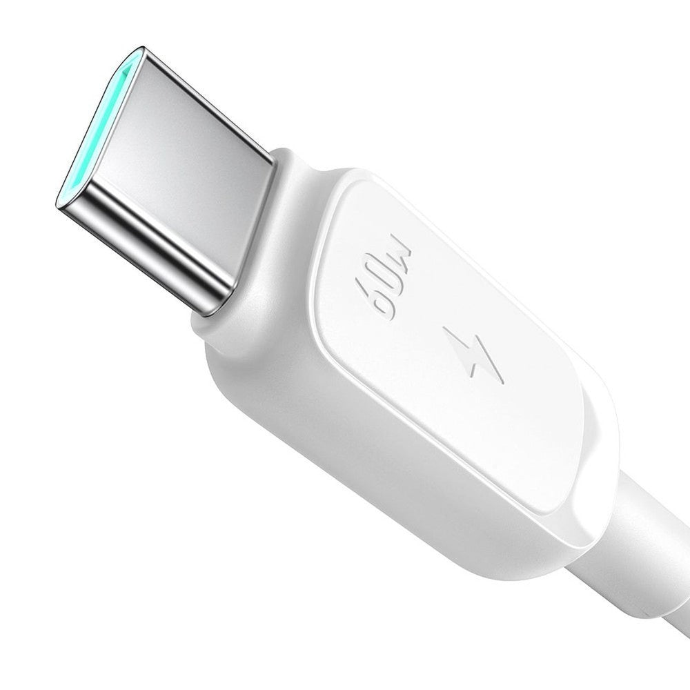 Καλώδιο Joyroom S-A14 USB-C σε USB-C 60W 1.2m Λευκό | www.lightgear.gr