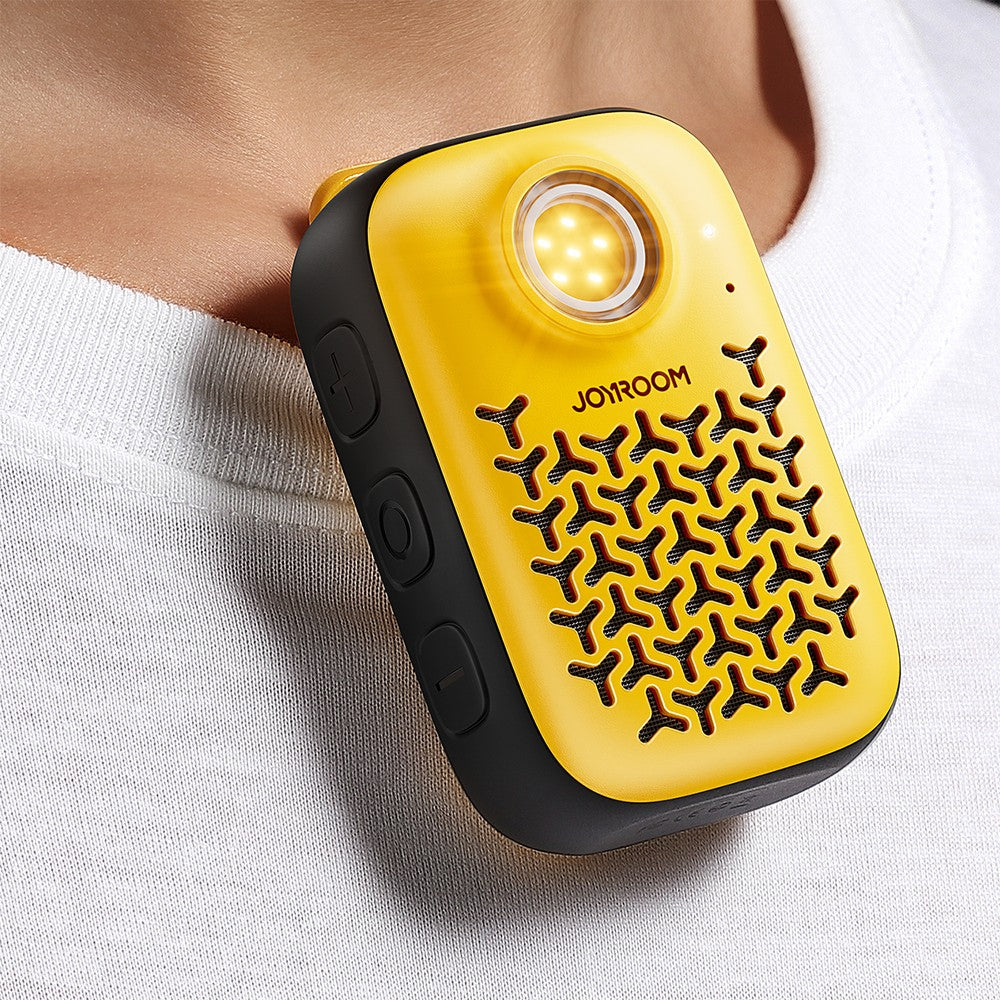 Φορητό Bluetooth Ηχείο Joyroom Maya JR-MS03 με Ενσωματωμένο Φακό Ανθεκτικό Κίτρινο | www.lightgear.gr