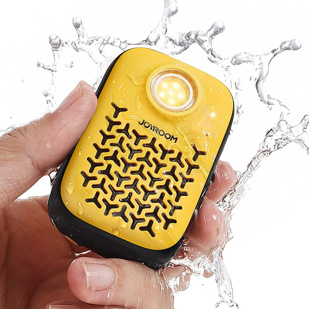 Φορητό Bluetooth Ηχείο Joyroom Maya JR-MS03 με Ενσωματωμένο Φακό Ανθεκτικό Κίτρινο | www.lightgear.gr