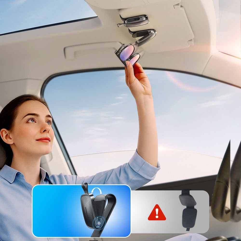 Sun Visor Holder Joyroom JR-ZS511 με Μαγνητικό Clip Μαύρο | www.lightgear.gr